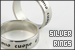 Accessories: Rings: Silver