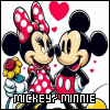 Mouse, Mickey and Minnie Mouse