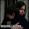 Once Upon a Time: Mills, Henry, and Regina (Evil Queen)